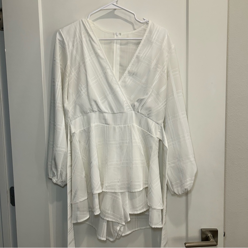 White romper